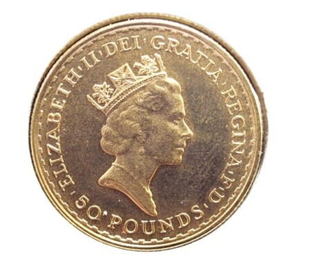 Britannia 1/2 oz 50 Pounds