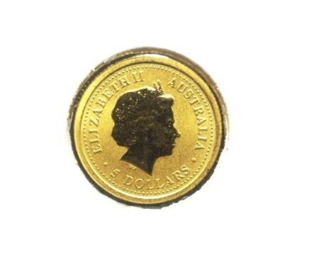 Australian Nugget 1/20 Ounce 5 Dollars – Year of the Goat 2003
