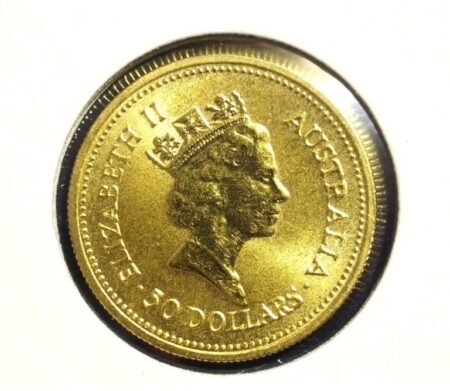 Australian Nugget 1/2 Ounce 50 Dollars