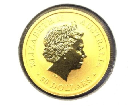 Australian Nugget 1/2 Ounce 50 Dollars