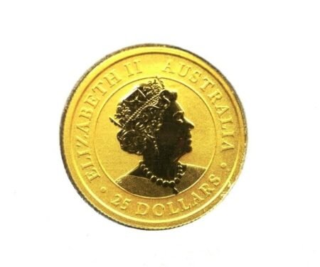 Australian Nugget 1/4 oz 25 Dollars