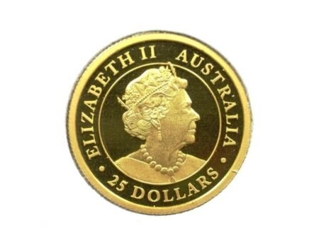 Australian Nugget 1/4 oz 25 Dollars