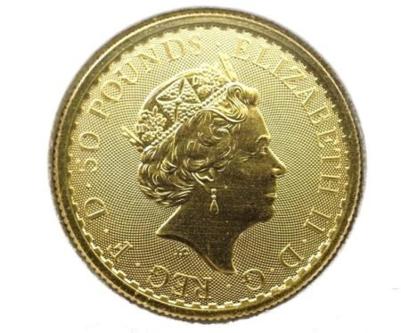 Britannia 1/2 oz 50 Pounds