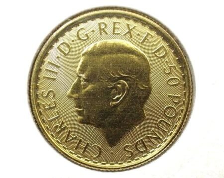 Britannia 1/2 oz 9999 50 Pounds