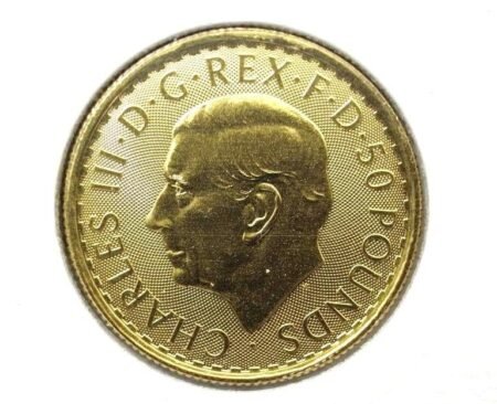 Britannia 1/2 oz 9999 50 Pounds