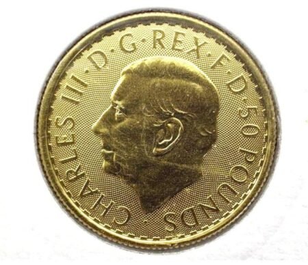 Britannia 1/2 oz 9999 50 Pounds
