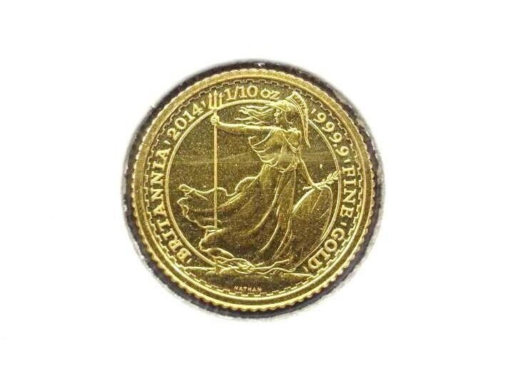 Britannia 1/10 oz 9999 10 Pounds