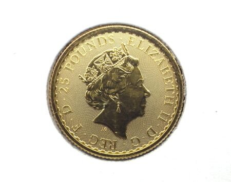 Britannia 1/4 oz 9999 25 Pounds