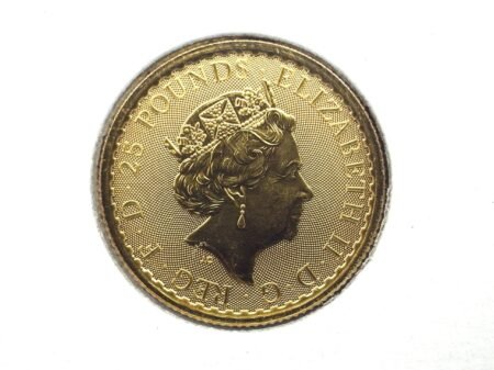 Britannia 1/4 oz 9999 25 Pounds