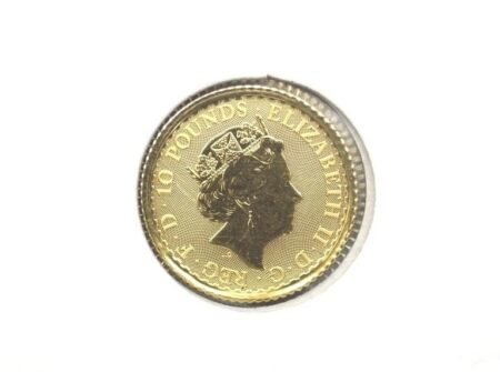 Britannia 1/10 oz 9999 10 Pounds